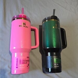 Both together , Wicked Stanley’s, Elphaba and Glinda , pink and green tumblers.